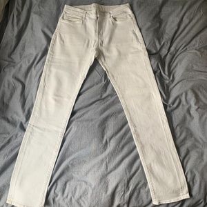 Koral Denim Jeans - White